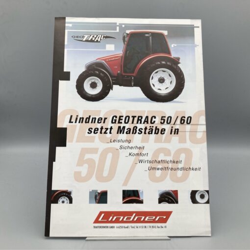 LINDNER Prospekt GeoTrac 50/60