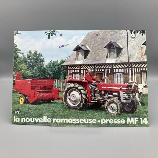 MASSEY FERGUSON Prospekt Ballenpresse