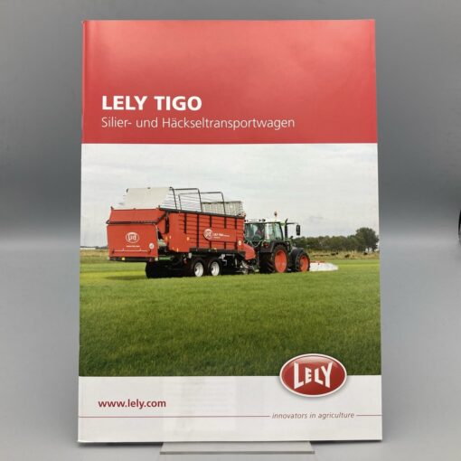 LELY Prospekt Silier- u. Häckseltransportwagen TIGO