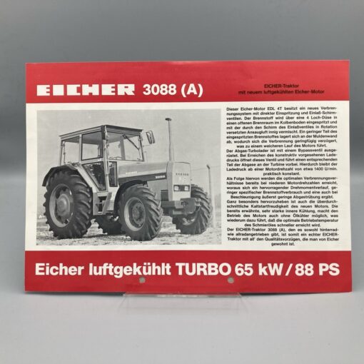 EICHER Prospekt Traktor