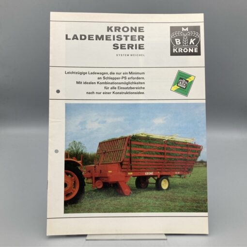 KRONE Prospekt Ladewagen "Lademeister"