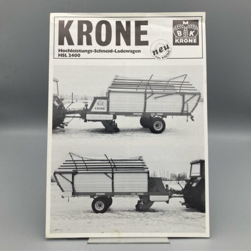 KRONE Prospekt Schneid-Ladewagen