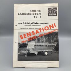 KRONE Prospekt Ladewagen "Lademeister"