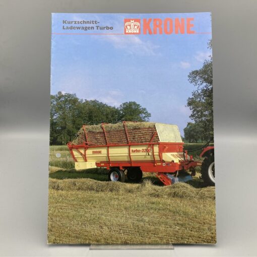 KRONE Prospekt Kurzschnitt-Ladewagen "Turbo"