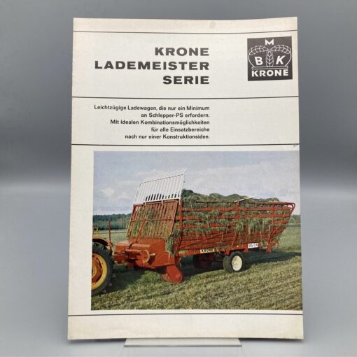 KRONE Prospekt Ladewagen "Lademeister"