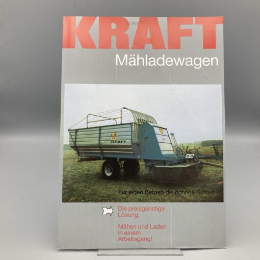 KRAFT Prospekt Mähladewagen