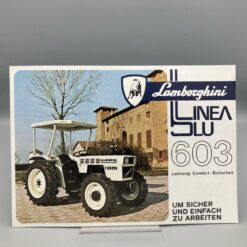LAMBORGHINI Prospekt Traktor 603 "linea blu"