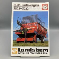 BAYERISCHE PFLUGFABRIK Prospekt Landsberg Plus-Ladewagen