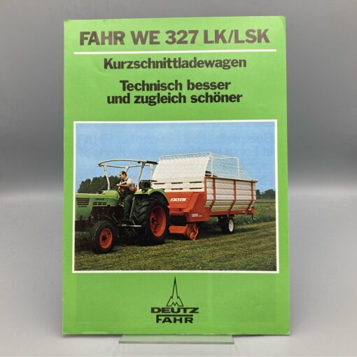 DEUTZ-FAHR Prospekt Kurzschnitt-Ladewagen