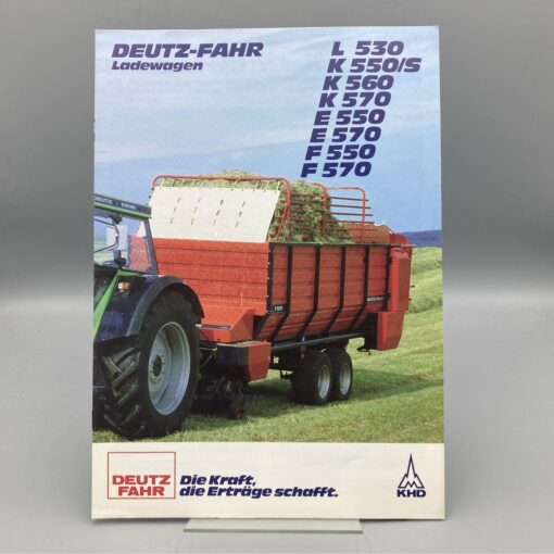 DEUTZ-FAHR Prospekt Ladewagen