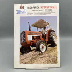 McCormick IHC Prospekt Traktoren 454/574