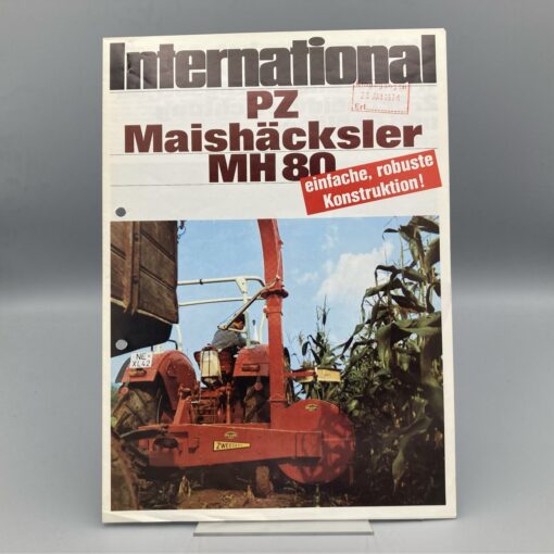 IHC Prospekt Maishäcksler PZ MH80