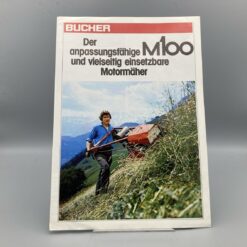 BUCHER Prospekt Motormäher