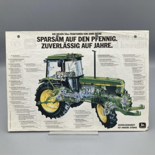 JOHN DEERE Prospekt 50er-Traktoren