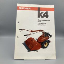 BUCHER Prospekt Einachser K4