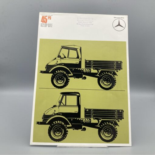 MERCEDES-BENZ Prospekt UNIMOG