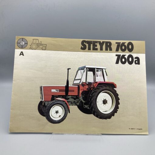 STEYR Prospekt Traktor 760/760a